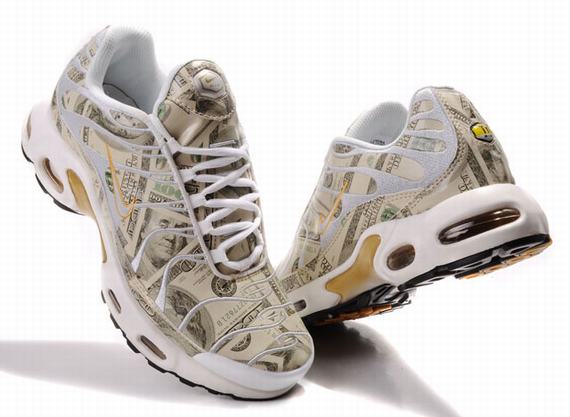 New Men'S Nike Air Max Tn Burlywood/White